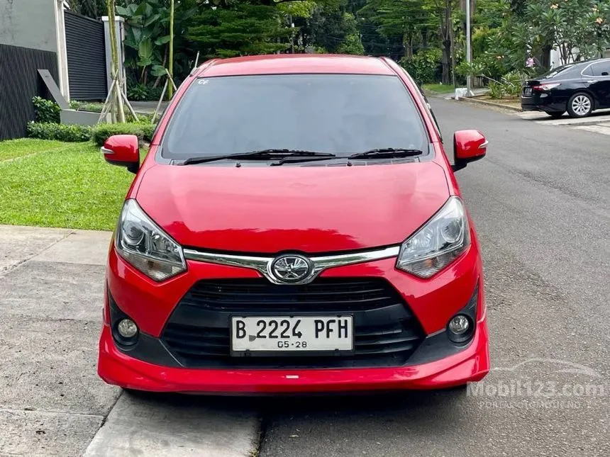 Jual Mobil Toyota Agya 2018 G 1.2 di DKI Jakarta Automatic Hatchback Merah Rp 118.000.000