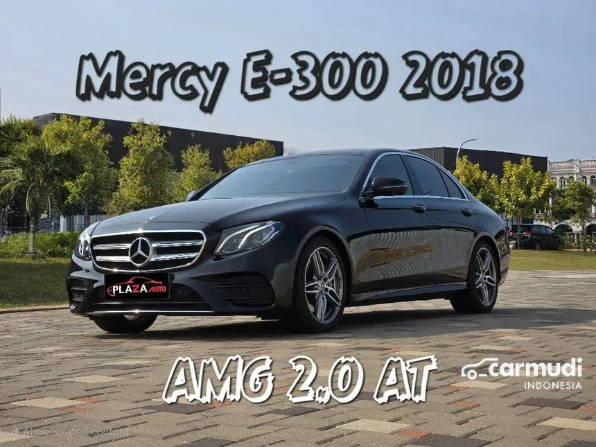 2018 Mercedes-Benz E300 AMG Line Sedan