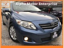 2009 Toyota Corolla Altis 1.8 (A) NEW REGISTER NUMBER RR6298 1.6 2.0 G E