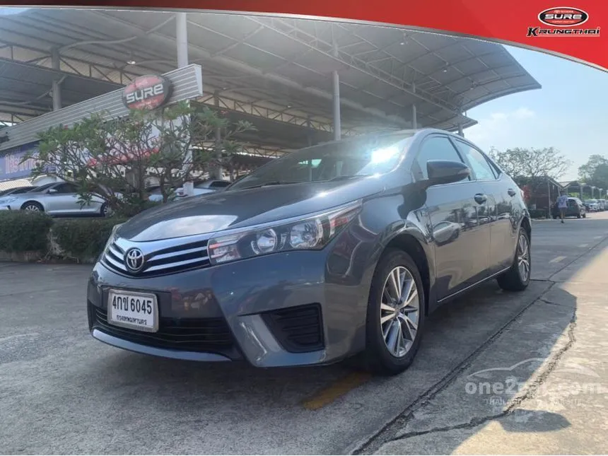 2015 Toyota Corolla Altis G Sedan