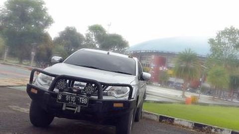 Mudik ke Palembang via Lintas Timur Sumatera Bersama Mitsubishi Triton