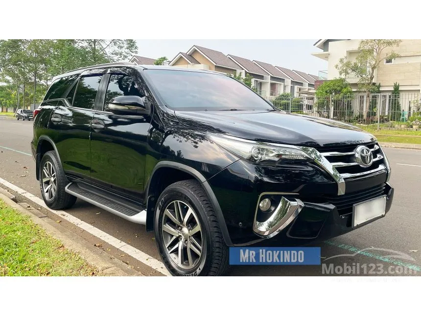 Jual Mobil Toyota Fortuner 2017 VRZ 2.4 di Banten Automatic SUV Hitam Rp 368.000.000