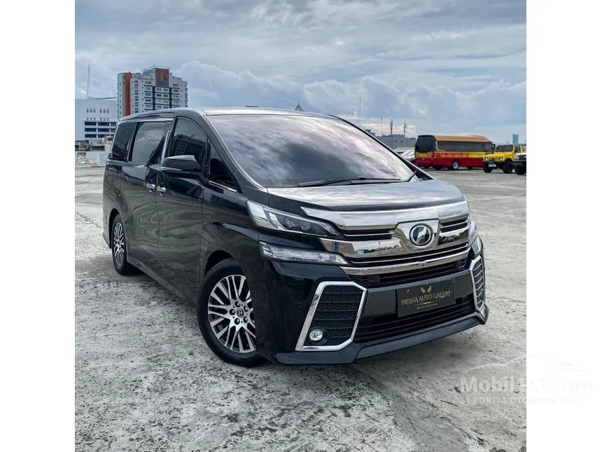 Jual Mobil Toyota Vellfire 2017 ZG 2.5 di DKI Jakarta Automatic Van Wagon Hitam Rp 595.000.000