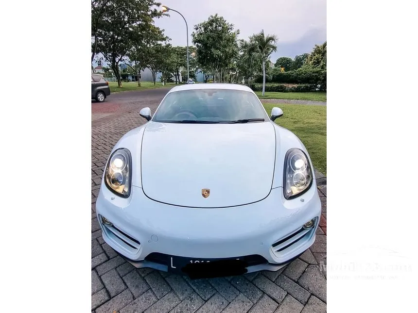 Jual Mobil Porsche Cayman 2014 Standard 2.7 di Jawa Timur Automatic Coupe Putih Rp 1.350.000.000