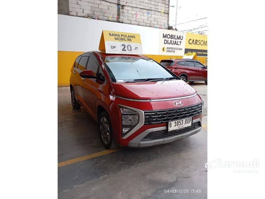 Jual Mobil Hyundai Stargazer 2023 Prime 1.5 di DKI Jakarta Automatic MPV Merah Rp 230.000.000