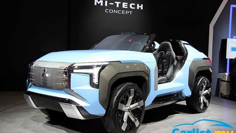 Tokyo 2019: Mitsubishi Unveils Mi-Tech Concept PHEV Buggy With No Doors