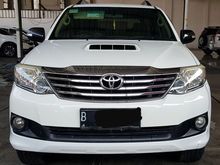 Toyota Fortuner 2.5 G VNT A/T ( Matic Diesel Turbo ) 2013 Putih Good Condition Siap Pakai