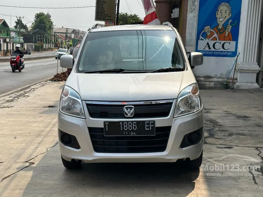 Jual Mobil Suzuki Karimun Wagon R 2014 GL Wagon R 1.0 di Jawa Barat Manual Hatchback Abu