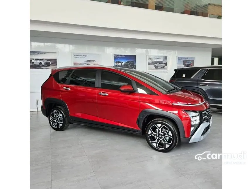Jual Mobil Hyundai Stargazer X 2024 Prime 1.5 di Banten Automatic Wagon Merah Rp 320.900.000
