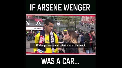 Video: Gunners Fans Liken Arsene Wenger To Cars