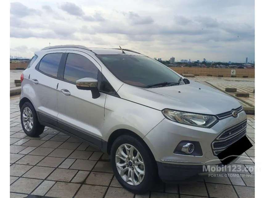 Jual Mobil Ford EcoSport 2014 Titanium 1.5 di Banten Automatic SUV Silver Rp 88.000.000