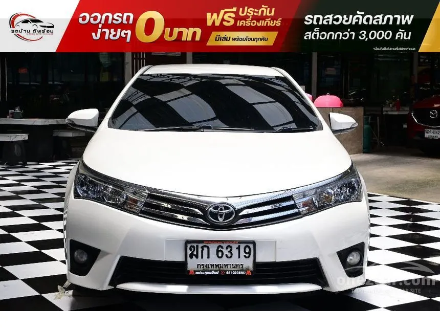 2014 Toyota Corolla Altis E Sedan