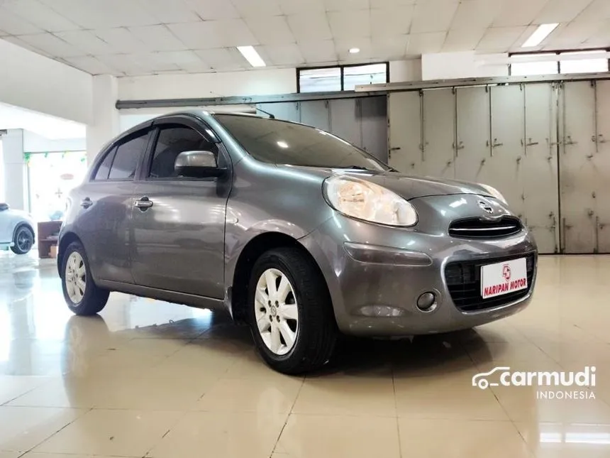 Jual Mobil Nissan March 2013 1.2 di Jawa Barat Automatic Hatchback Abu