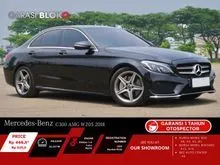 2018 Mercedes-Benz C300 2.0 AMG Line Sedan (W205) Odo 20 Rbuan Pajak Panjang (DP RENDAH) HOT ITEMS
