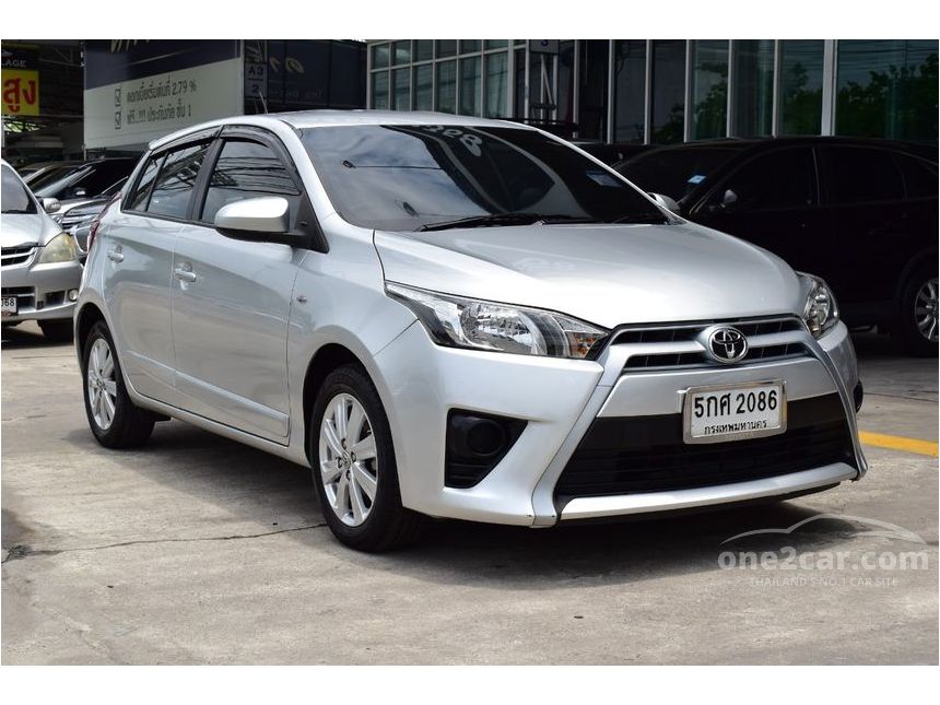 Toyota Yaris 2017 E 1.2 in กรุงเทพและปริมณฑล Automatic Hatchback สีเทา ...