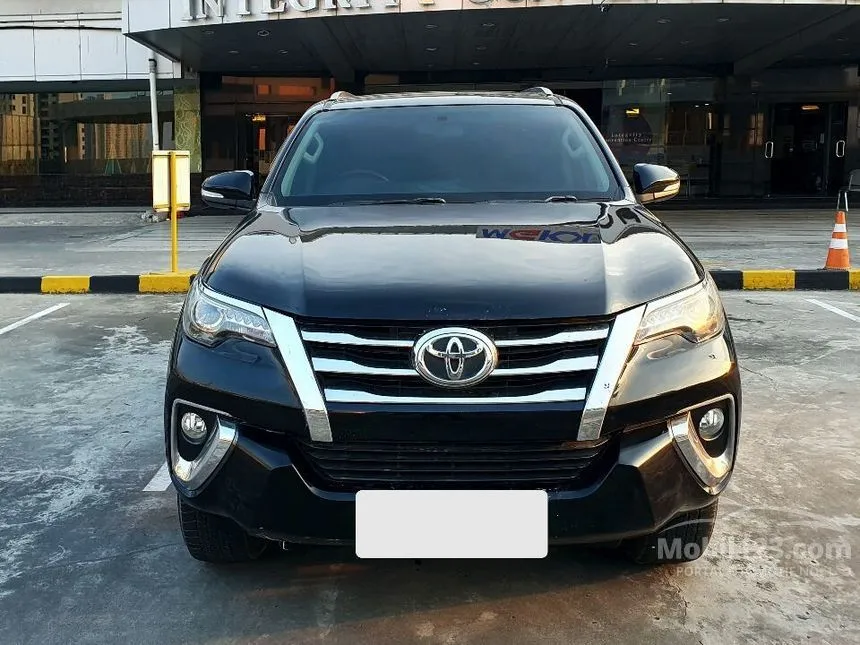 Jual Mobil Toyota Fortuner 2017 VRZ 2.4 di DKI Jakarta Automatic SUV Hitam Rp 365.000.000