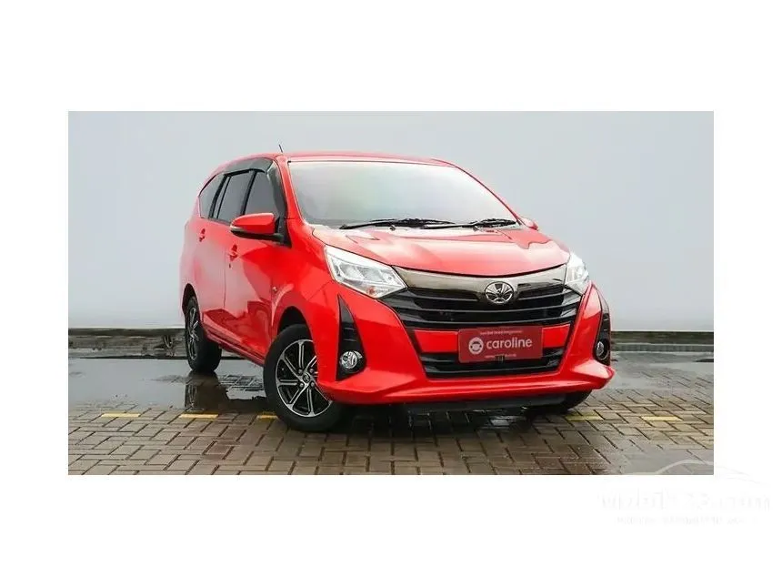 Jual Mobil Toyota Calya 2020 G 1.2 di Jawa Barat Automatic MPV Merah Rp 138.000.000