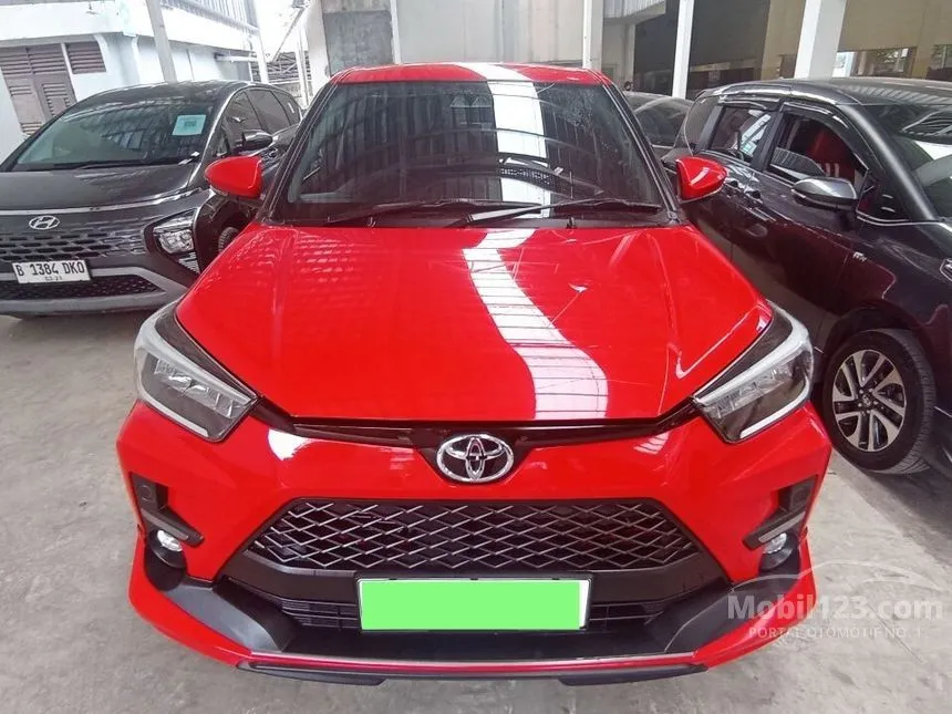 Jual Mobil Toyota Raize 2022 GR Sport TSS 1.0 di Banten Automatic Wagon Merah Rp 228.000.000