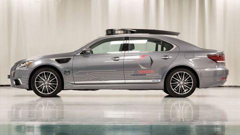 Toyota Introduces Next-Gen Autonomous Driving Research Vehicle at CES