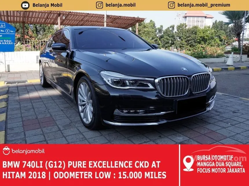 Jual Mobil BMW 740Li 2018 3.0 di DKI Jakarta Automatic Sedan Hitam Rp 860.000.000