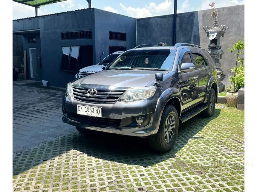 Jual Mobil Toyota Fortuner 2013 G Luxury 2.7 di Bali Automatic SUV Abu