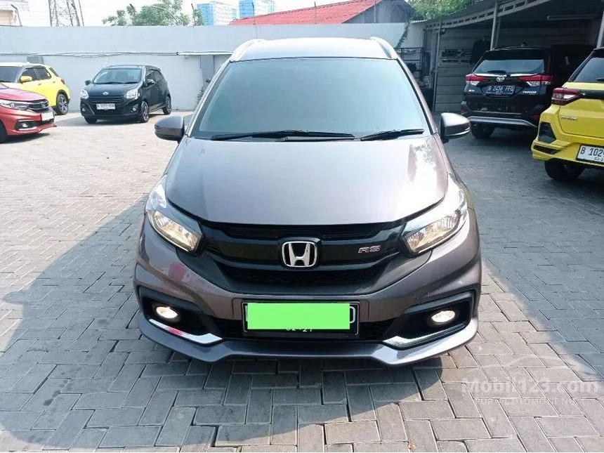 Jual Mobil Honda Mobilio 2017 RS 1.5 di Banten Automatic MPV Abu