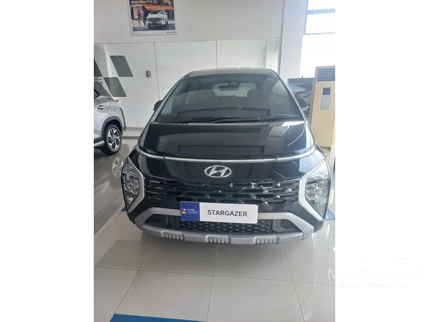 Jual Mobil Hyundai Stargazer 2025 Prime 1.5 di DKI Jakarta Automatic MPV Hitam Rp 303.000.000