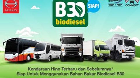 Hino Tegaskan Siap Gunakan Biodiesel B30