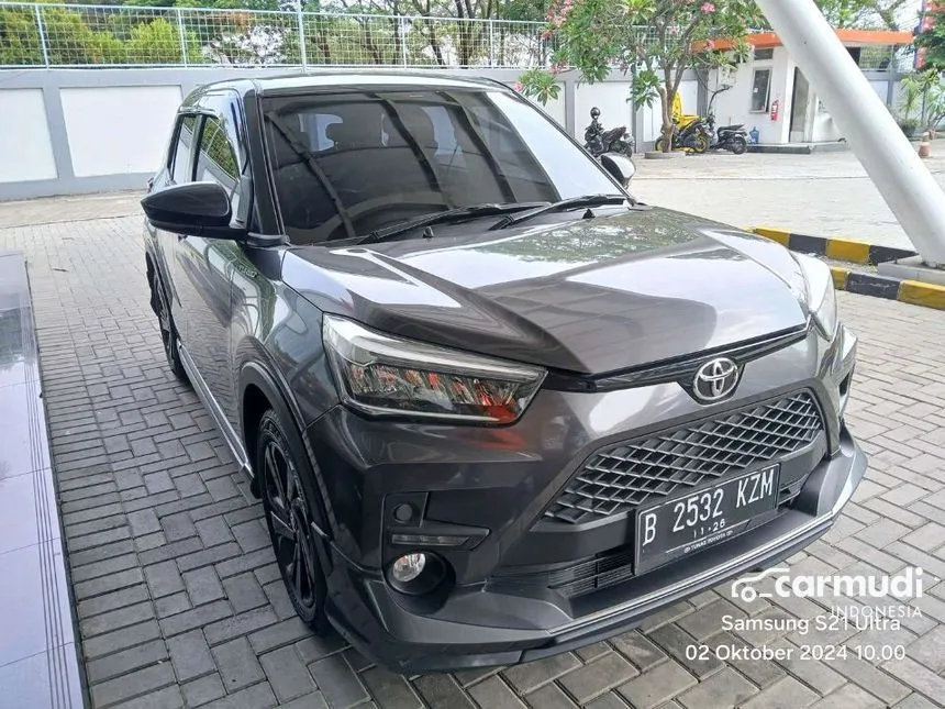 Jual Mobil Toyota Raize 2021 GR Sport 1.0 di DKI Jakarta Automatic Wagon Abu