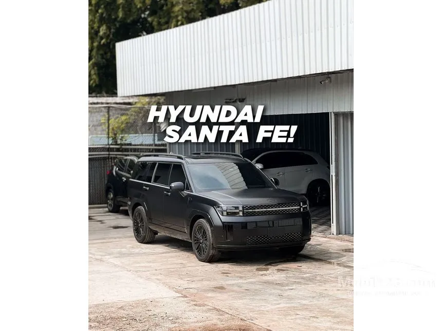 Jual Mobil Hyundai Santa Fe 2024 Calligraphy HEV 1.6 di Banten Automatic SUV Hitam Rp 869.600.000