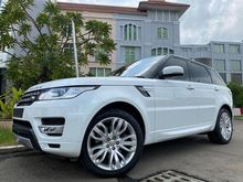 2014 Land Rover Range Rover Sport 3.0 Autobiography SUV Nik14 White On Beige Km20rb Speedo Digital Panoramic Sunroof PBD TDP.475JT
