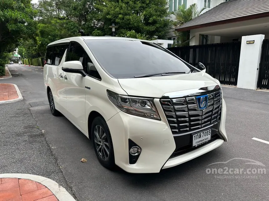 2016 Toyota Alphard 2.5 (ปี 15-23) HYBRID E-Four 4WD Van AT for sale on ...