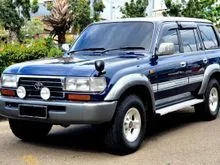 UNIT RARE - TOYOTA LAND CRUISER VXR VX80 4.2 Turbo Diesel AT 4x4 1997 BIRU METALIK