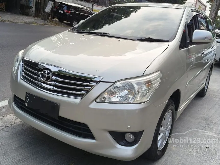 Jual Mobil Toyota Kijang Innova 2012 V 2.0 di Jawa Timur Automatic MPV Silver Rp 169.000.000