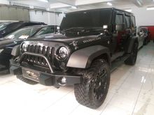 Jeep Rubicon Long 2012 / 2013 full fariasi SANGAT MULUS TERAWAT LOW KM Bensin