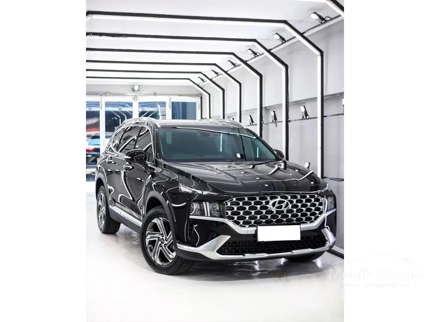 Jual Mobil Hyundai Santa Fe 2024 CRDi Signature 2.2 di DKI Jakarta Automatic SUV Hitam Rp 575.200.000