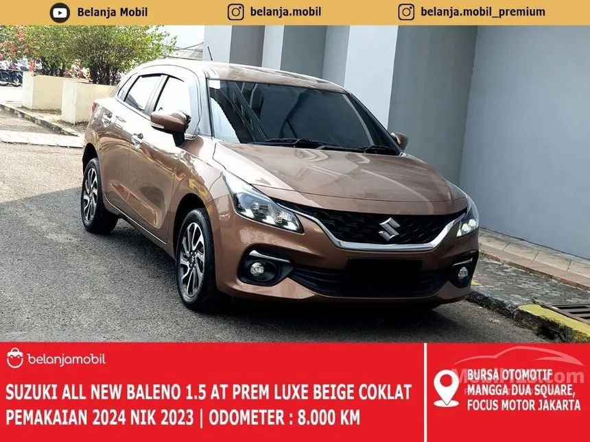 Jual Mobil Suzuki Baleno 2023 1.5 di DKI Jakarta Automatic Hatchback Coklat Rp 215.000.000