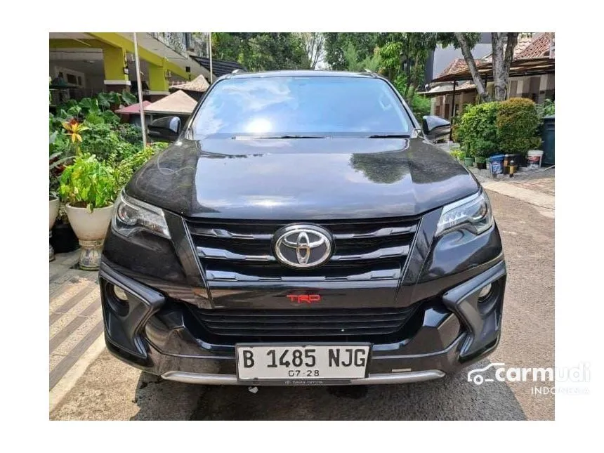 Jual Mobil Toyota Fortuner 2018 TRD 2.4 di DKI Jakarta Automatic SUV Hitam Rp 395.000.000