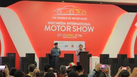 IIMS 2016 Dibuka Jusuf Kalla