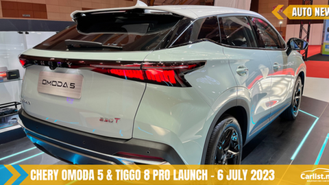 Chery Omoda 5 and Tiggo 8 Pro ready for Malaysian launch in July