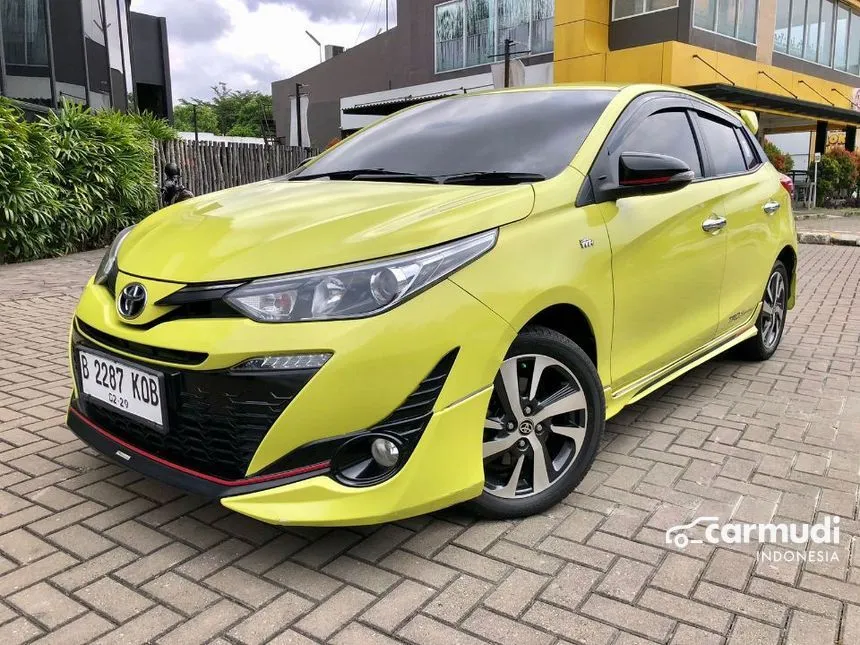 Jual Mobil Toyota Yaris 2019 TRD Sportivo 1.5 di Jawa Barat Automatic Hatchback Kuning Rp 198.000.000
