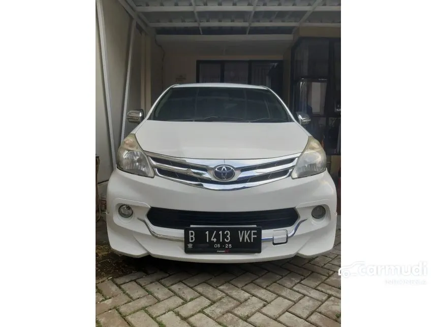 Jual Mobil Toyota Avanza 2015 G Luxury 1.3 di DKI Jakarta Automatic MPV Putih Rp 131.000.000