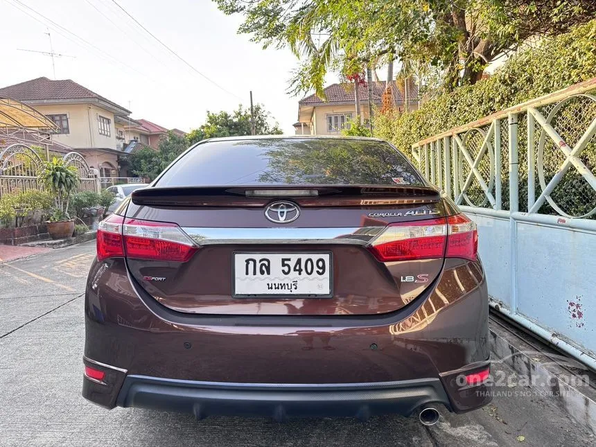 2014 Toyota Corolla Altis ESPORT Sedan