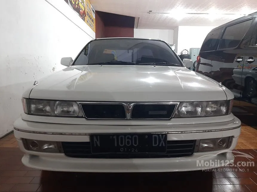 Jual Mobil Mitsubishi Eterna 1991 2.0 di Jawa Timur Manual Sedan Putih Rp 50.000.000