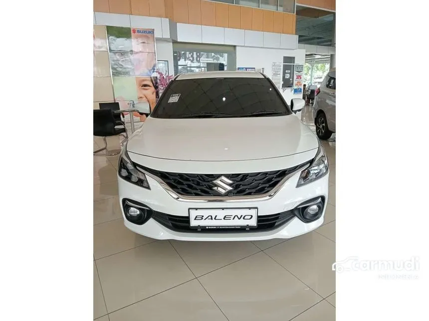 Jual Mobil Suzuki Baleno 2024 1.5 di Banten Automatic Hatchback Putih Rp 212.500.000