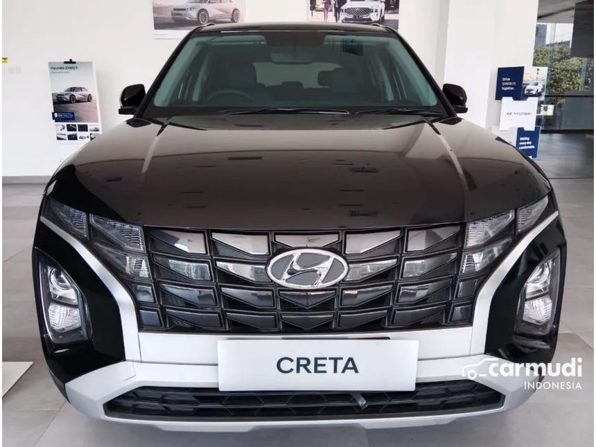 Jual Mobil Hyundai Creta 2024 Trend 1.5 di DKI Jakarta Automatic Wagon Hitam Rp 307.900.000