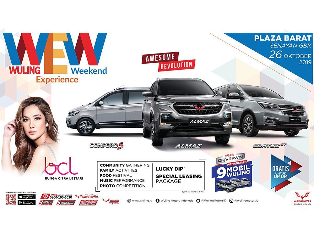 Wuling Sodorkan DP 10% di WEW Jakarta