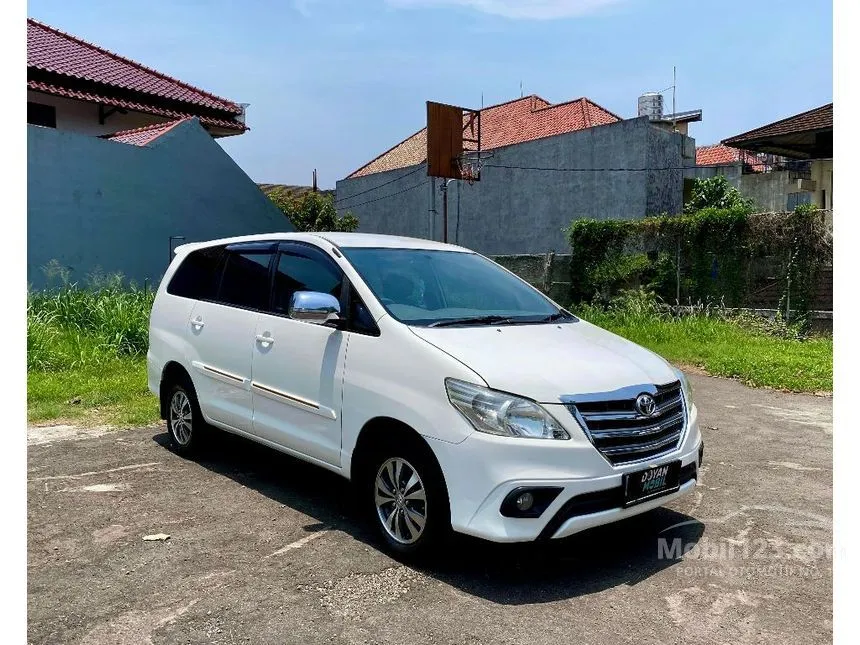 Jual Mobil Toyota Kijang Innova 2014 G 2.0 di DKI Jakarta Manual MPV Putih Rp 174.000.000