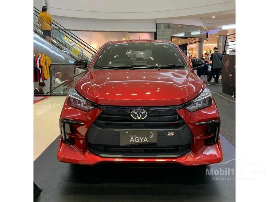 Jual Mobil Toyota Agya 2024 GR Sport 1.2 di Jawa Barat Automatic Hatchback Merah Rp 231.000.000