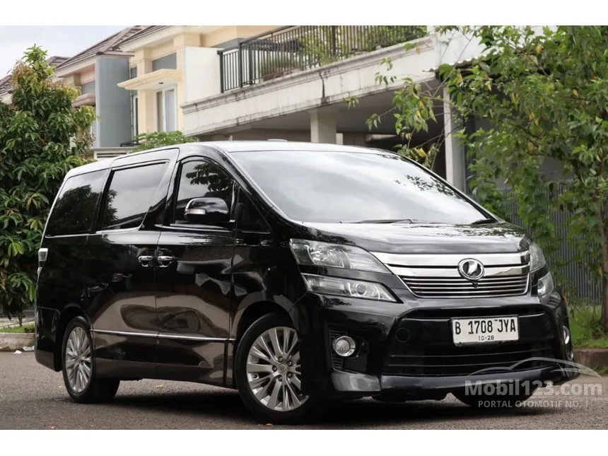 Jual Mobil Toyota Vellfire 2013 ZG 2.4 di DKI Jakarta Automatic Van Wagon Hitam Rp 295.000.000